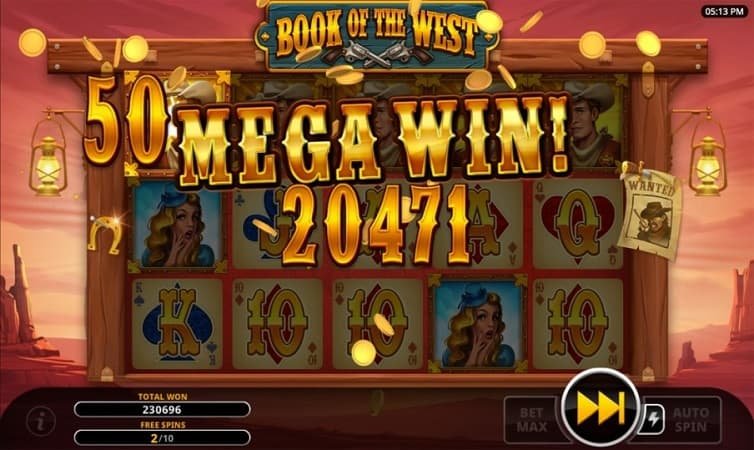 Book of The West Slot by Swintt - 7 bit casino