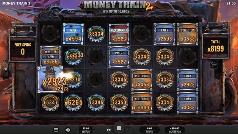 Money Train 2 Pokie by Relax Gaming - 7Bit Casino