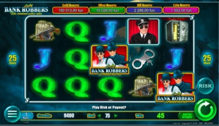 7Bit Casino Pokies - Lucky Bank Robbers