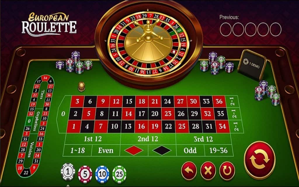 European Roulette Game by Evoplay